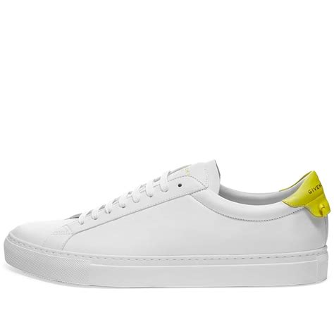 givenchy urban street sneakers yellow